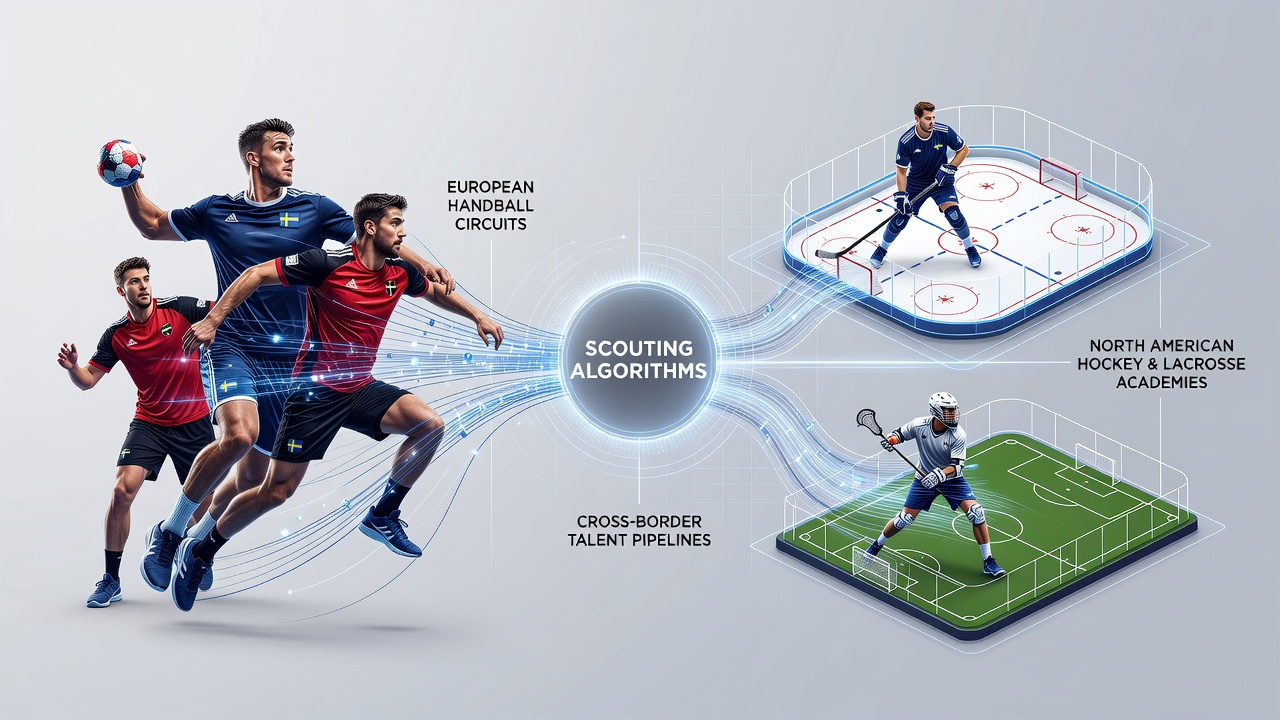 European handball scouting algorithms analyzing athlete performance data for cross-border talent redirection